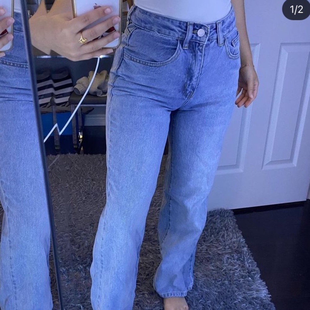 Shein Straight Leg Jeans